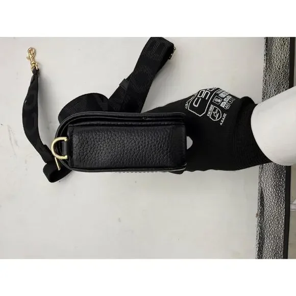 Marc Jacobs The Mini Bag Black Leather Crossbody Camera Bag - Picture 3 of 10